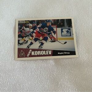 202 Igor Korolev Hockey Trading Card